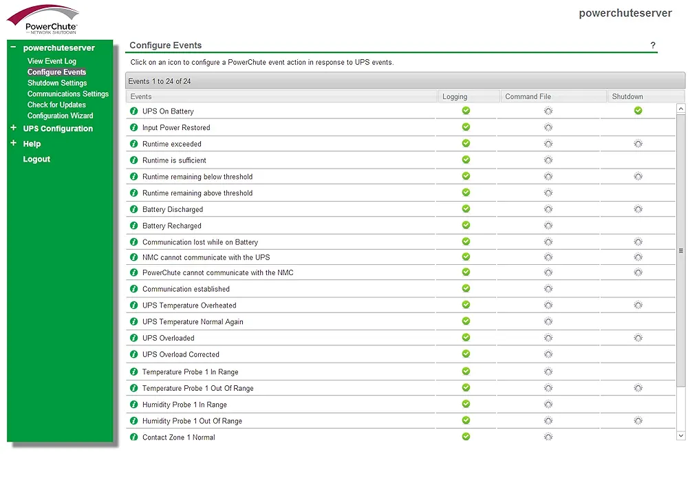 UPS(無停電電源装置) PowerChute Network Shutdown SSPCNSV1J PowerChute Network Shutdown | Schneider Electric USA